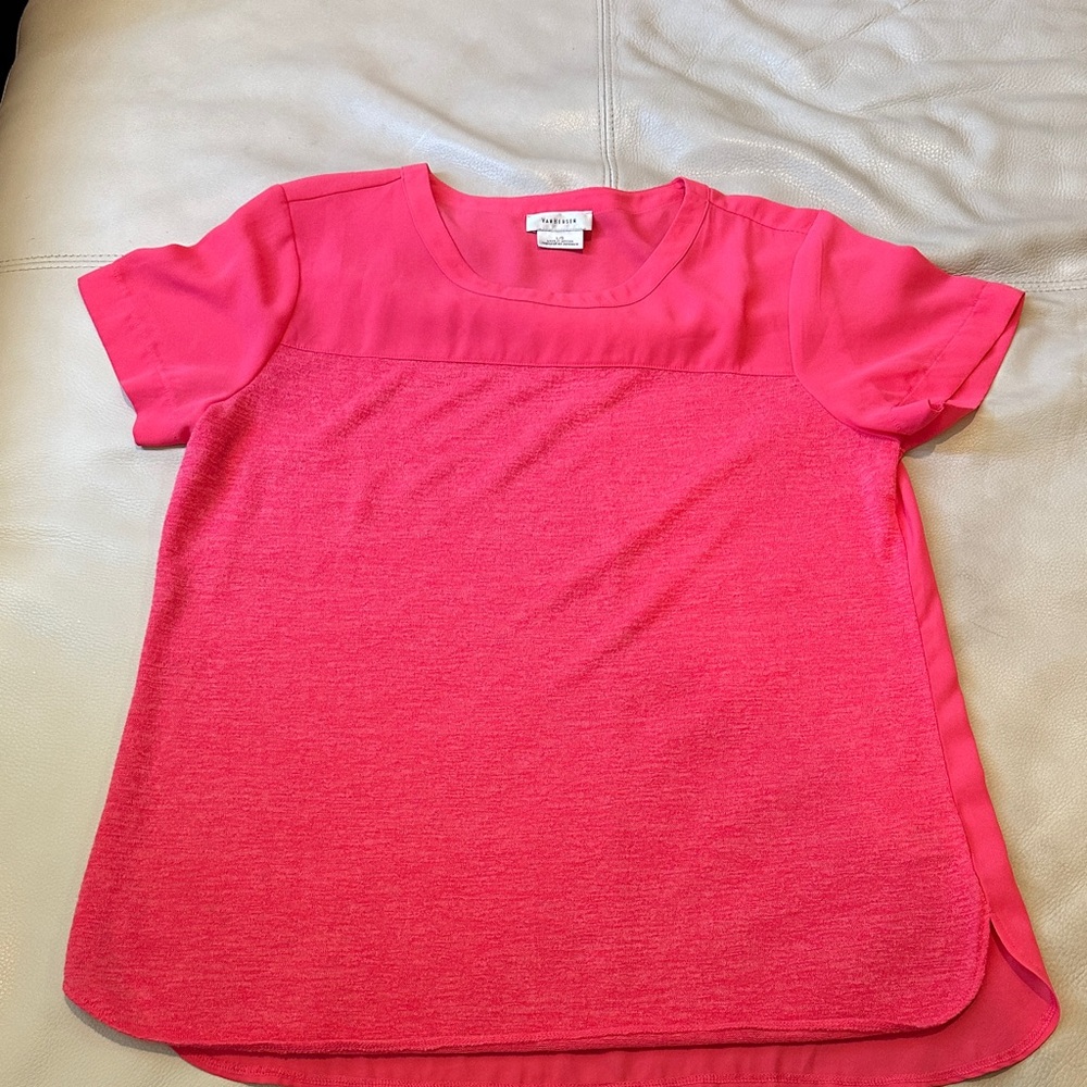 Van Heusen Pink Blouse
